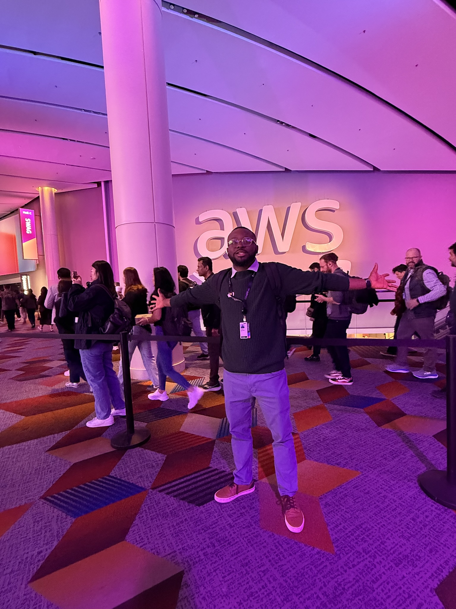 Elijah at AWS Expo